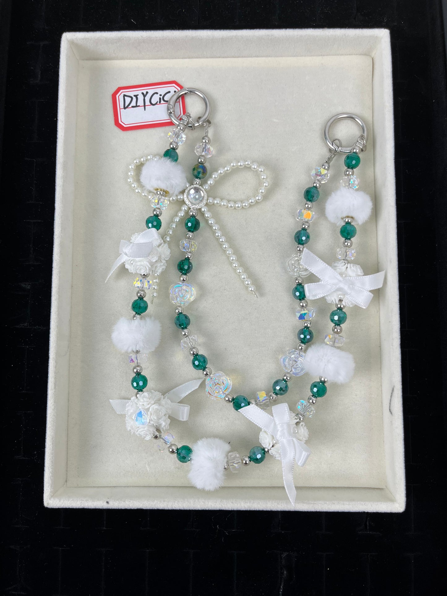 100%Original Design Beaded Keychain & Phone Chain