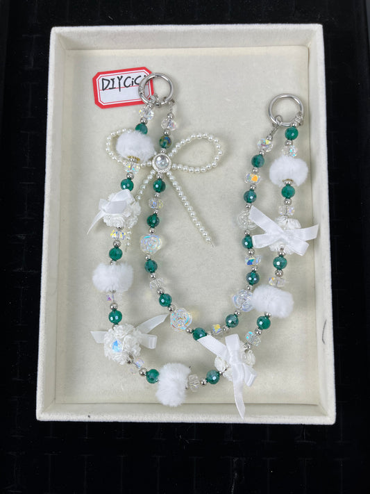 100%Original Design Beaded Keychain & Phone Chain